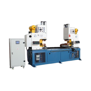 Máquina de soldadura a tope por flash de doble cabezal para radiador
