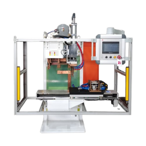 Máquina de soldadura por puntos de pernos automática de doble cabezal
