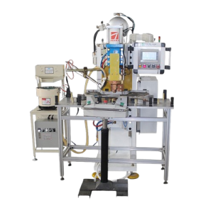 Máquina de soldadura por puntos de tuerca de cabeza única de hoja galvanizada de acero inoxidable